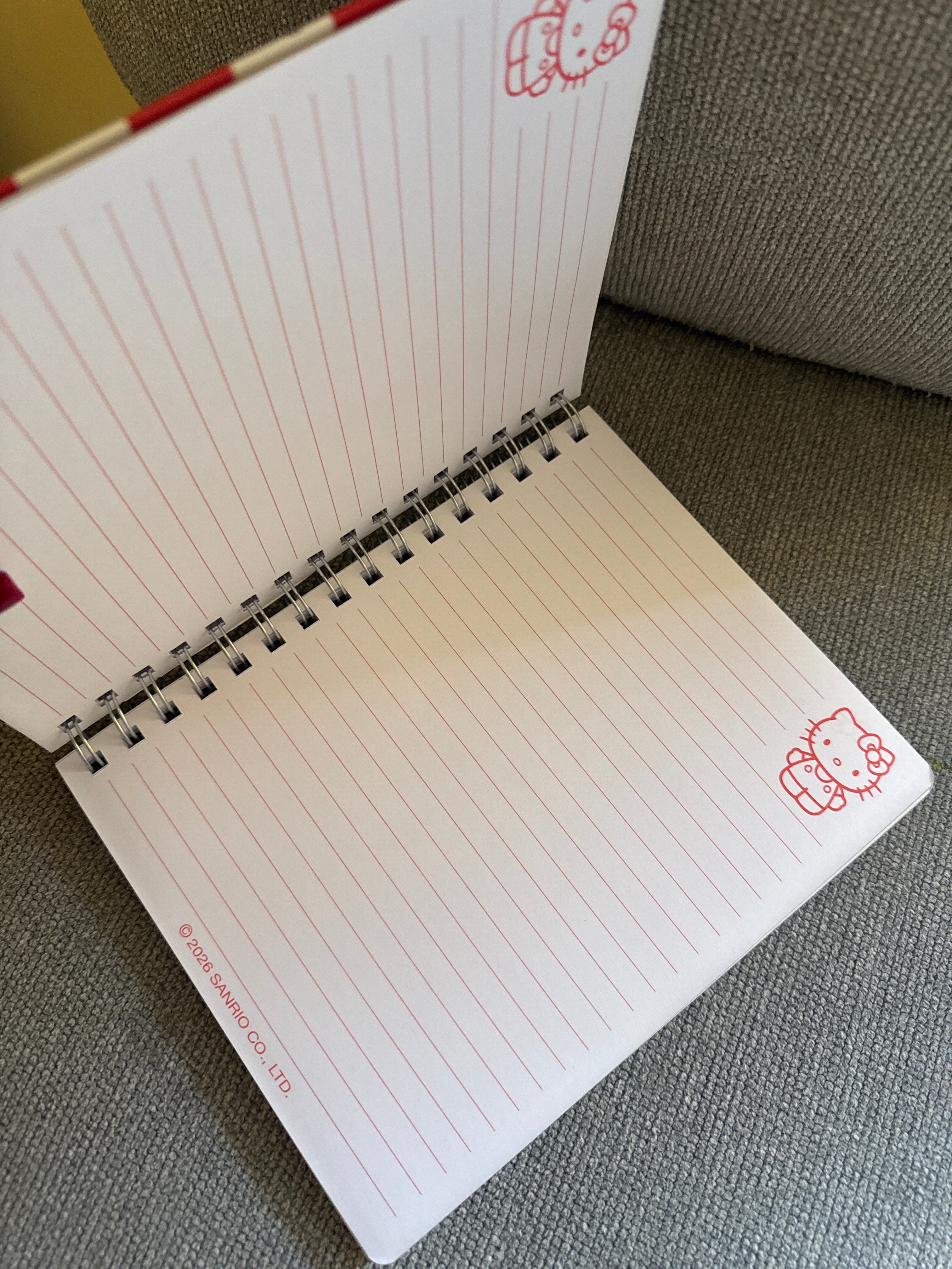 Libreta de 100 hojas Hello Kitty