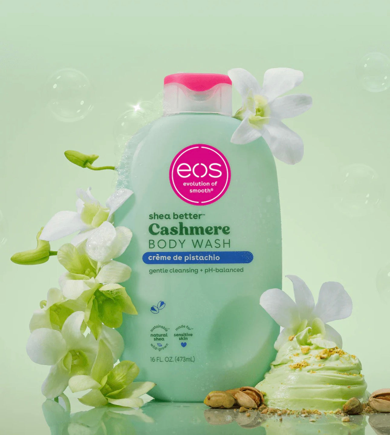 Cashmere Body Wash Pistachio Eos