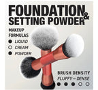 Liquid & Powder Base Brush Real Techniques