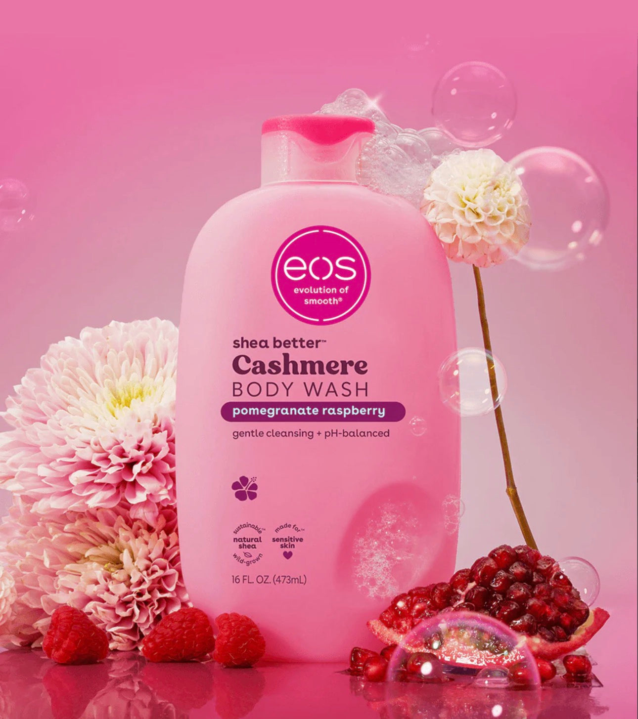 Pomegranate Raspberry Body Wash 🌸 Eos