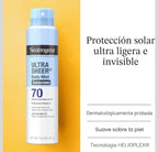 Ultra Sheer Body Mist SPF70☀️ Neutrogena