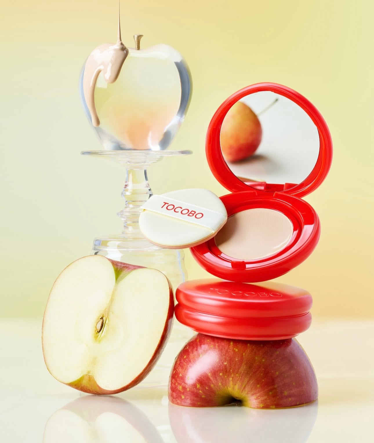 Apple Dewy Fit Cushion Tocobo 🍎