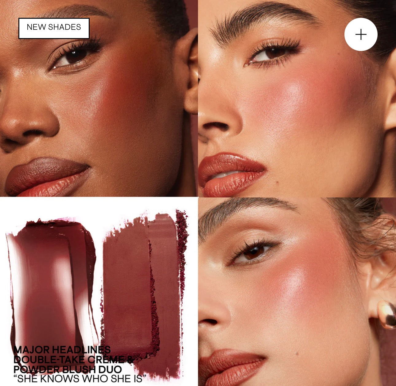 Double Take Creme & Powder Blush Duo Mini Patrick Ta