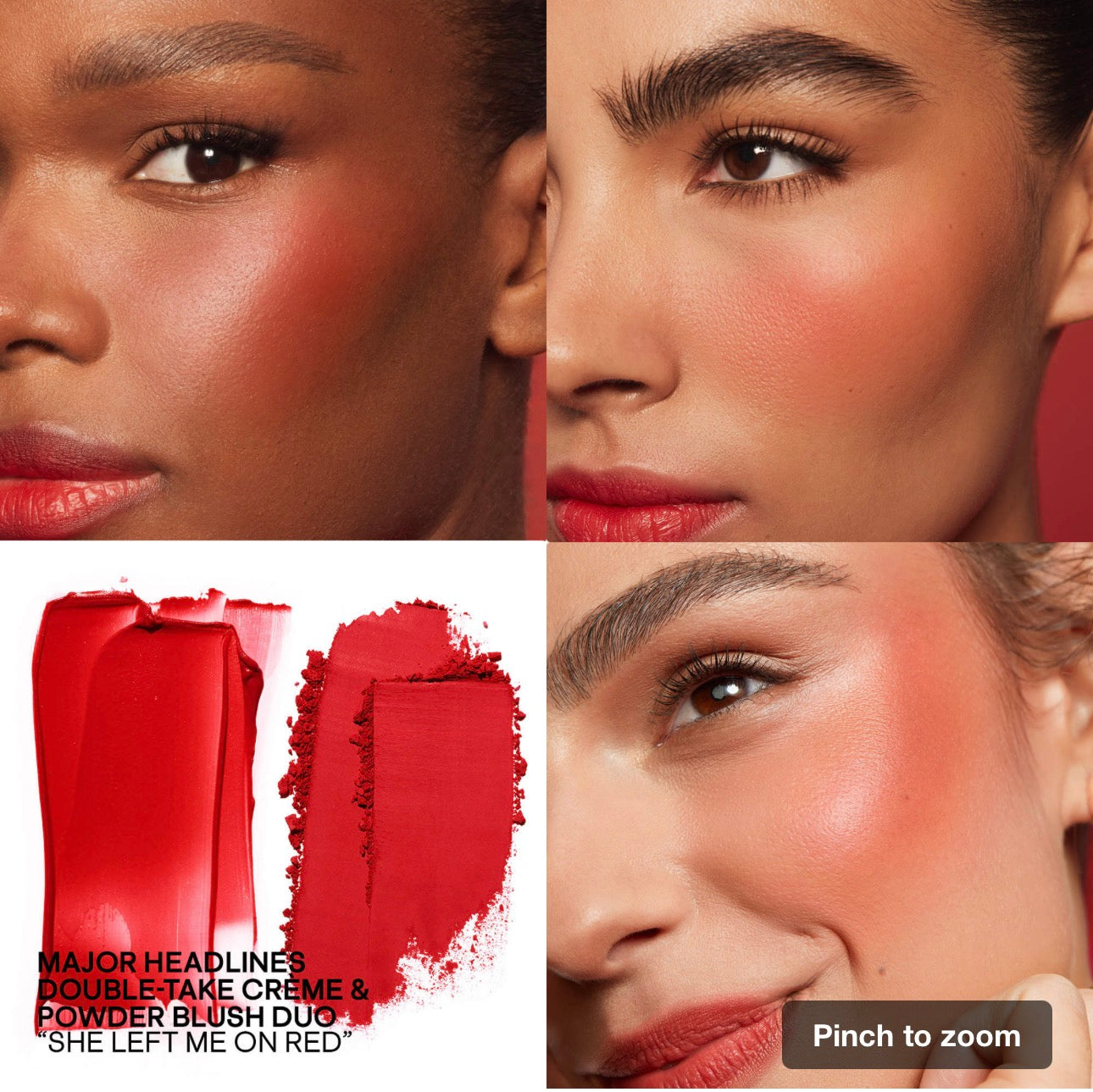 Double Take Creme & Powder Blush Duo Mini