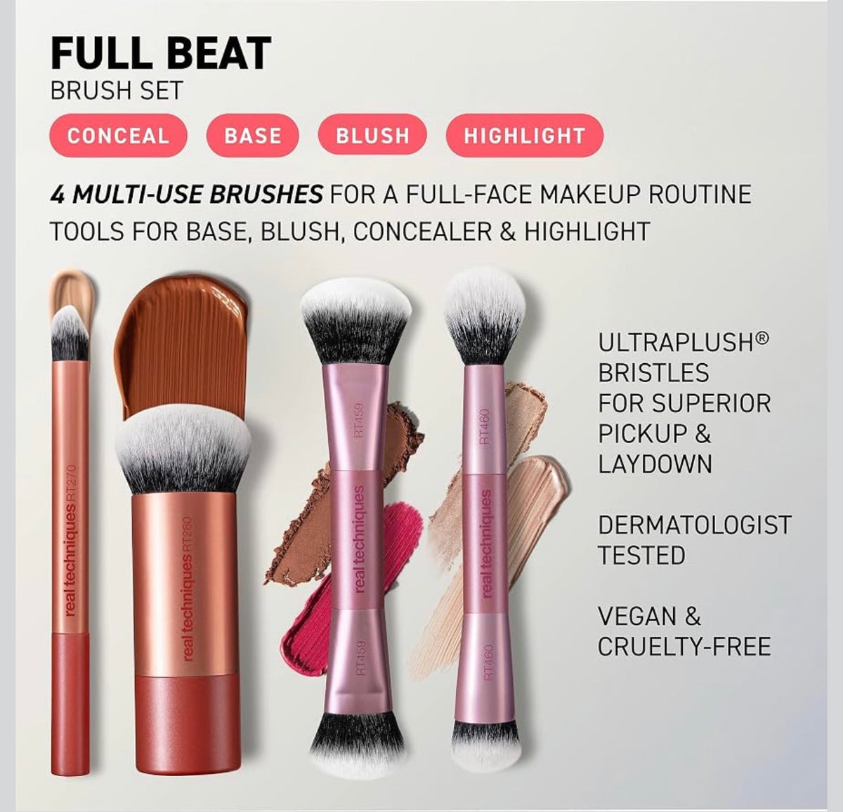 Full Beat Brush Set Real Techniques