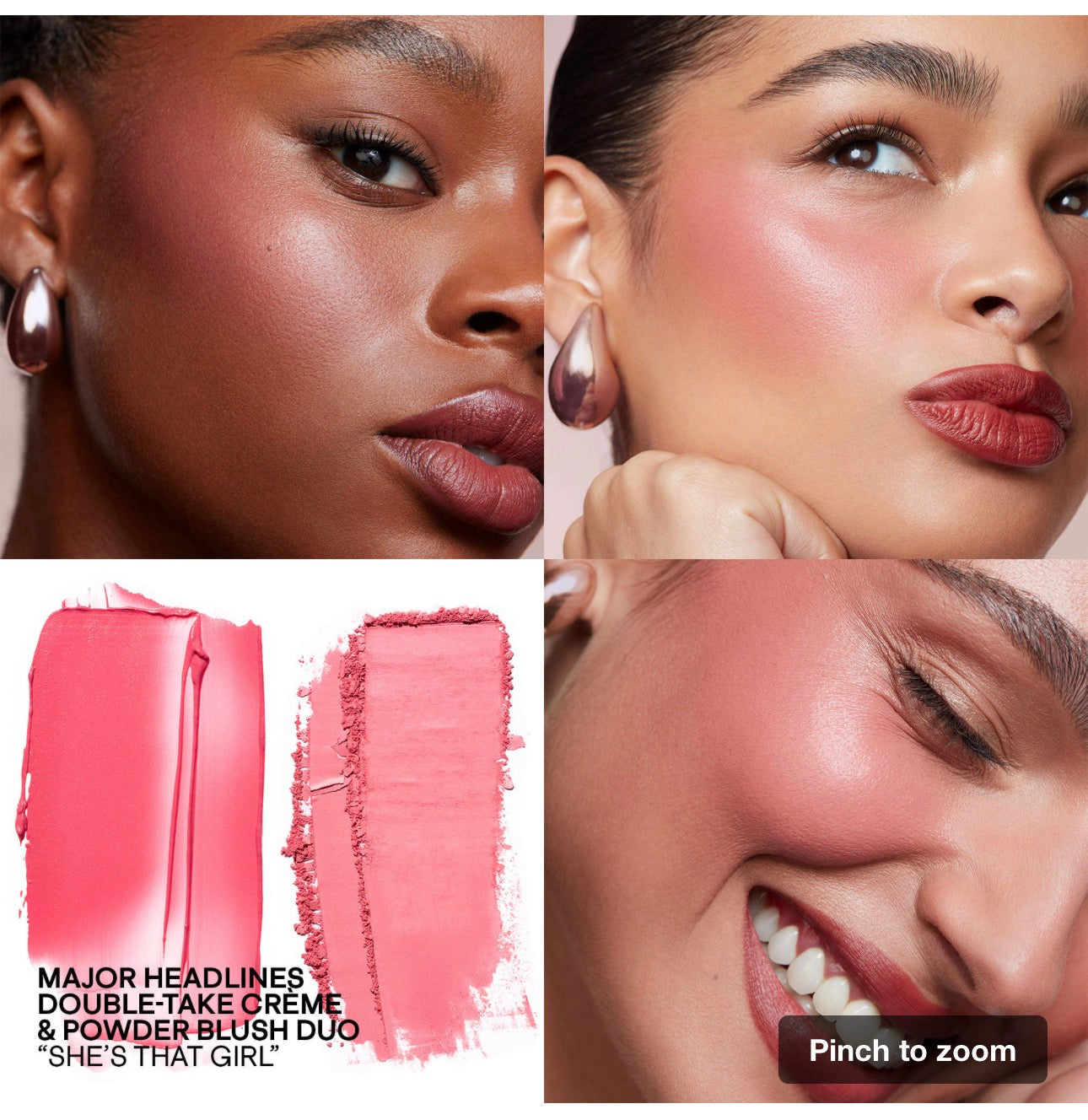 Double Take Creme & Powder Blush Duo Mini