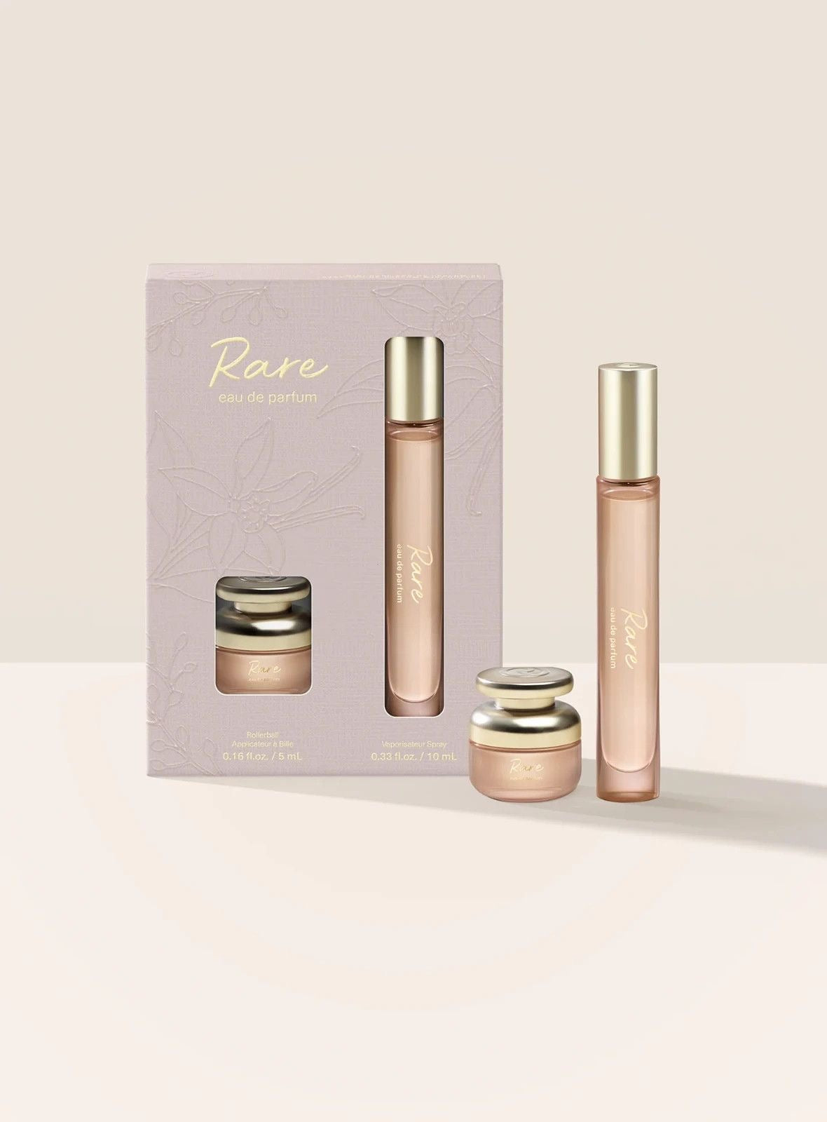 Mini Rare Eau de Parfum Set with Vanilla and Caramel