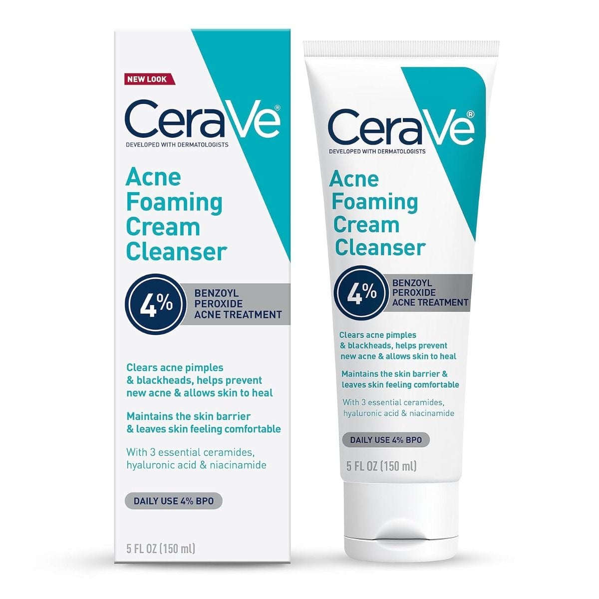 Acne Foaming Cream Cleanser CeraVe