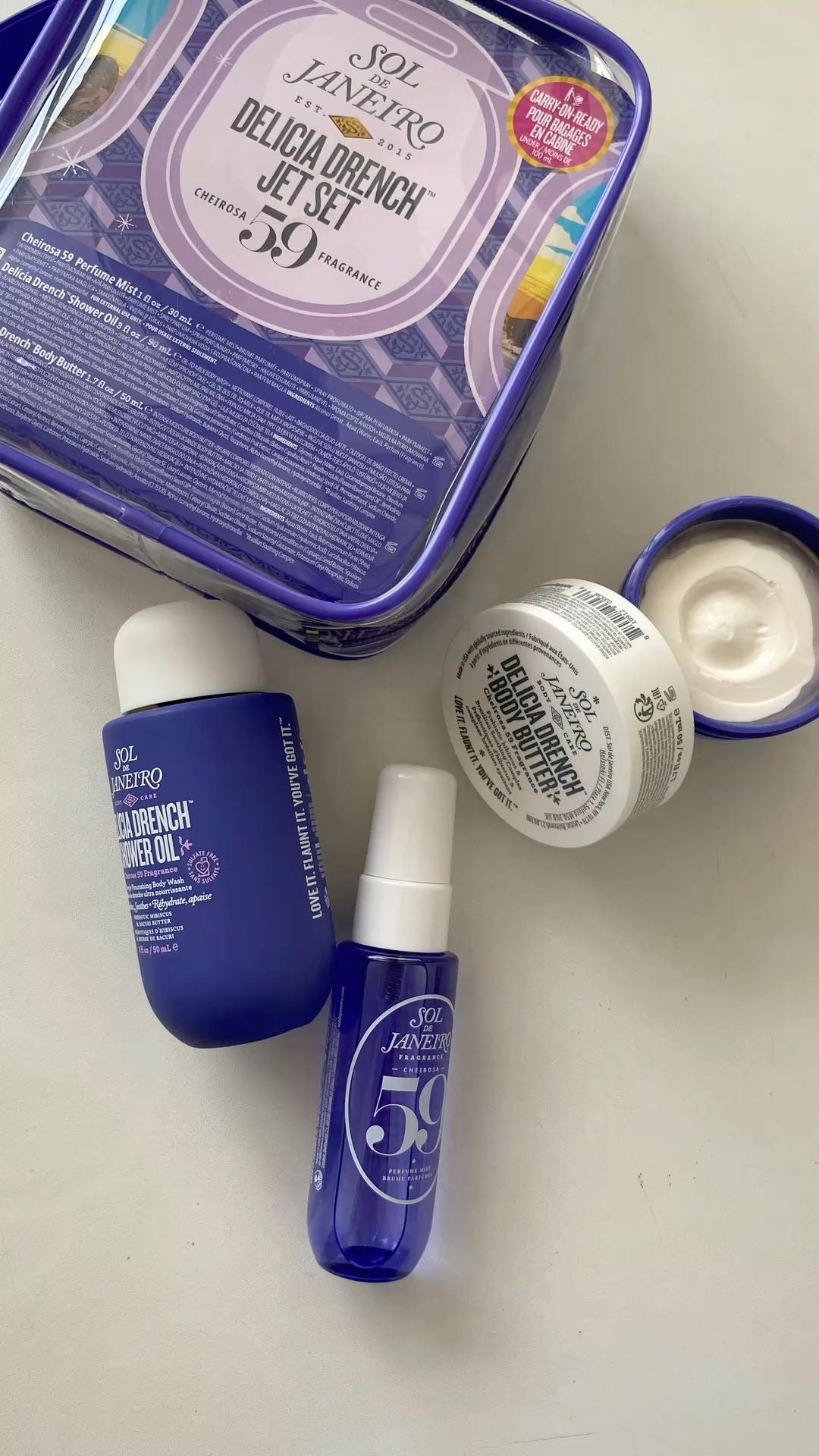 Delicia Drench Jet Set